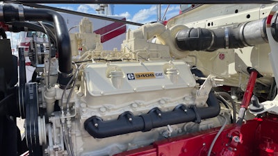Cat 3408 in Kate Whiting's 1973 Kenworth W900A