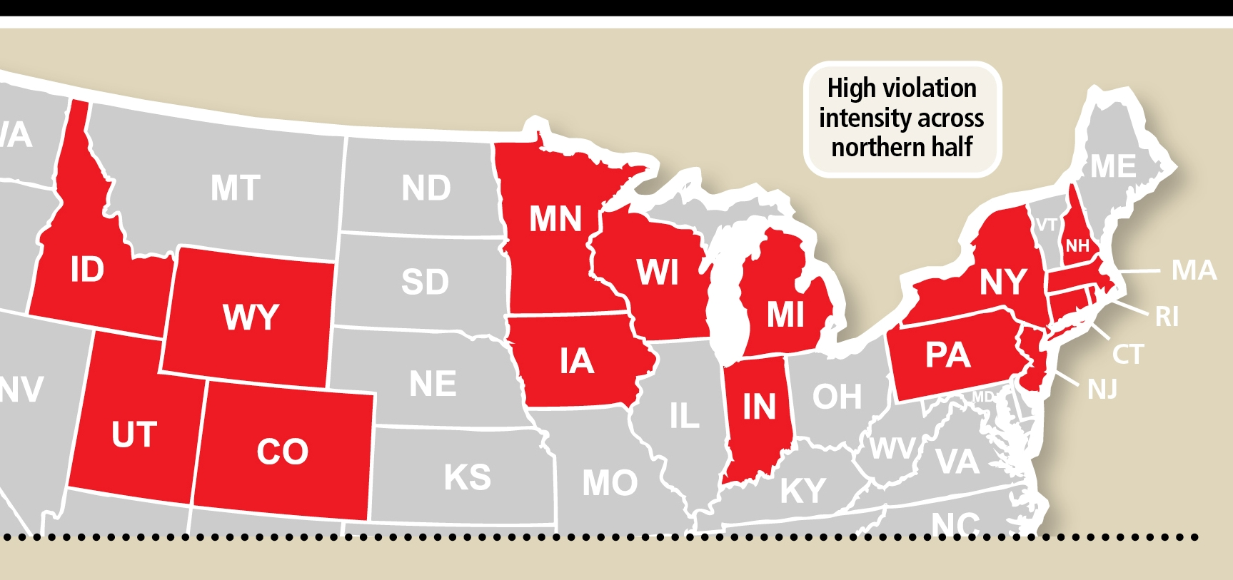 2020 Violations Per Inspection Infographic Snap