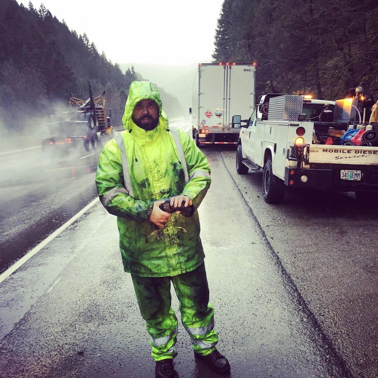 Mobile Diesel Service at work in Oregon