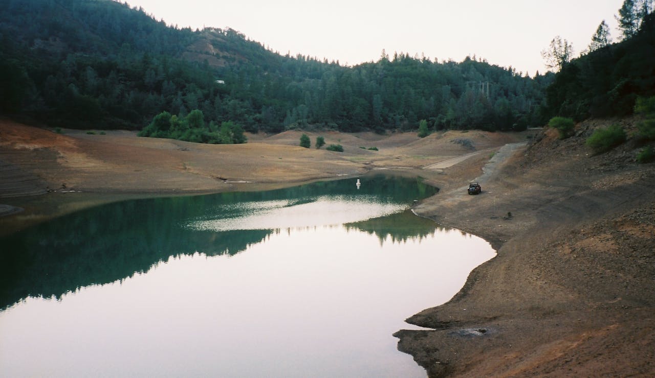 shasta lake low water