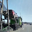 car hauler on highway