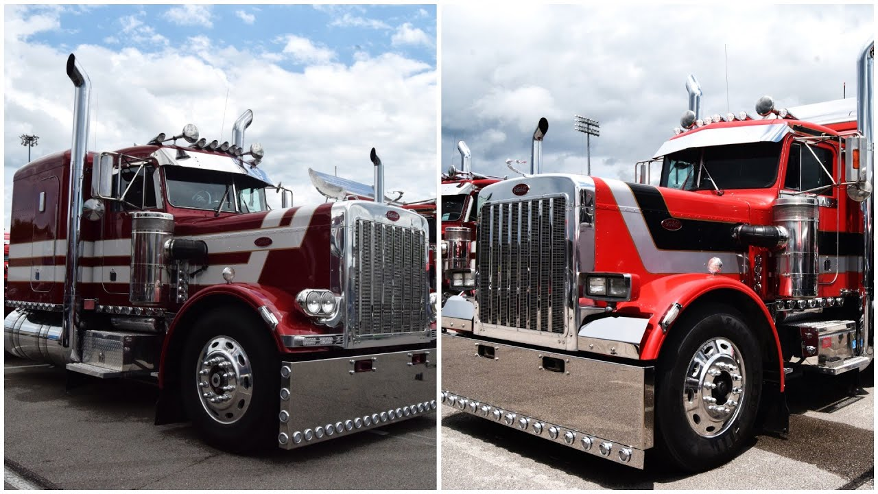 1984 and 1987 Peterbilt 359s