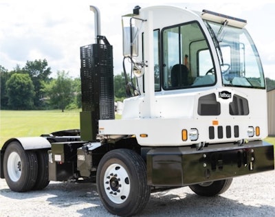 Autocar's ACTT 4x2 DOT model terminal tractor comes standard with a durable cab, an exclusive four-point premium cab air suspension, and Autocar’s semi-trailer auto-lock system for safety, visibility and driver comfort. Find Kriete Truck Centers, including store locations and hours, at this link.