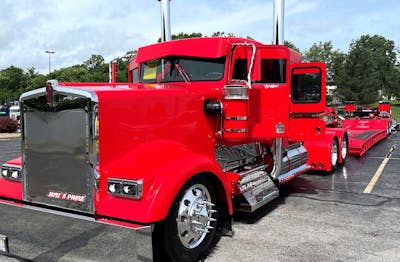 2nd: Bubba Branch, Lakeland, Florida -- 1996 Kenworth W900, 'Just a Phase'