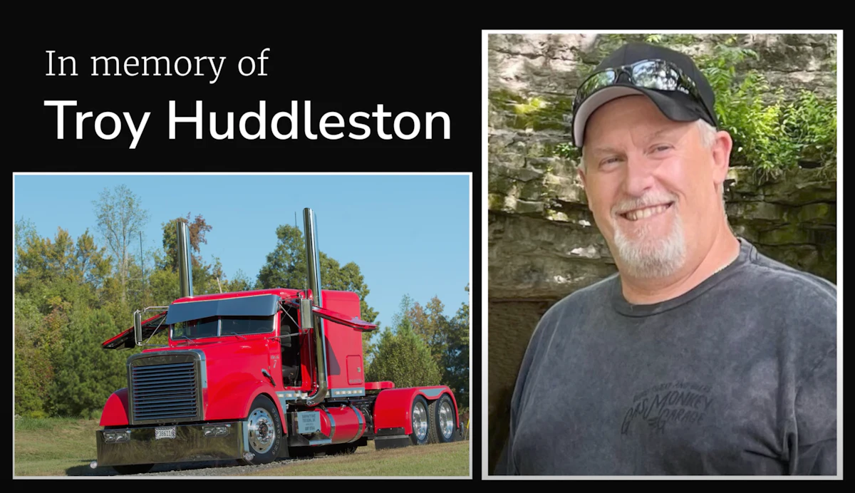 Owner-operators pay tribute to fellow owner, friend Troy Huddleston - Vimarsana News