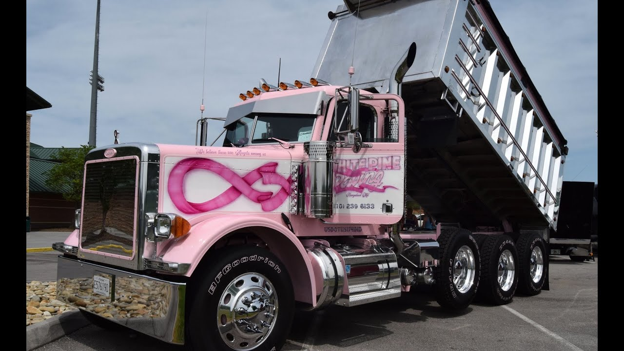 1998 'Ribbon Runner' Peterbilt dump truck