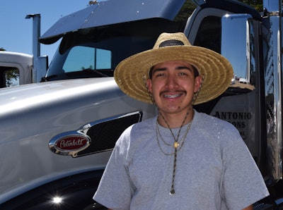 Dominic Gonzalez of Antonio and Sons Trucking