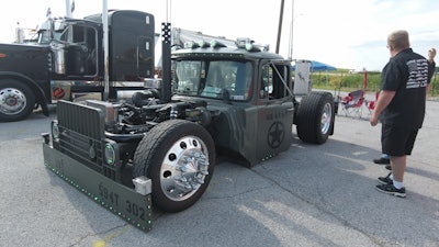 Tim Feidt's 1980 Mack Army truck