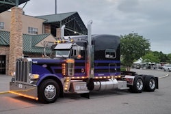 Tim Alambar's 2019 Peterbilt 389 company truck