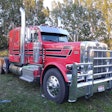 Thomas Lowe's 2012 Peterbilt 389 company truck