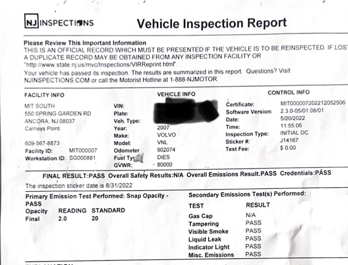 Admission of emissions anxiety A look at roadside testing Overdrive