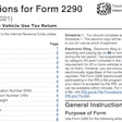 IRS Form 2290