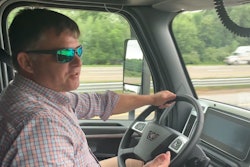Jason Cannon driving the new western star 57X