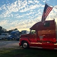 Til Friday Trucking's 1997 Mack Clifford the Big Red Dog