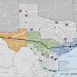 I-10 Texas corridor map