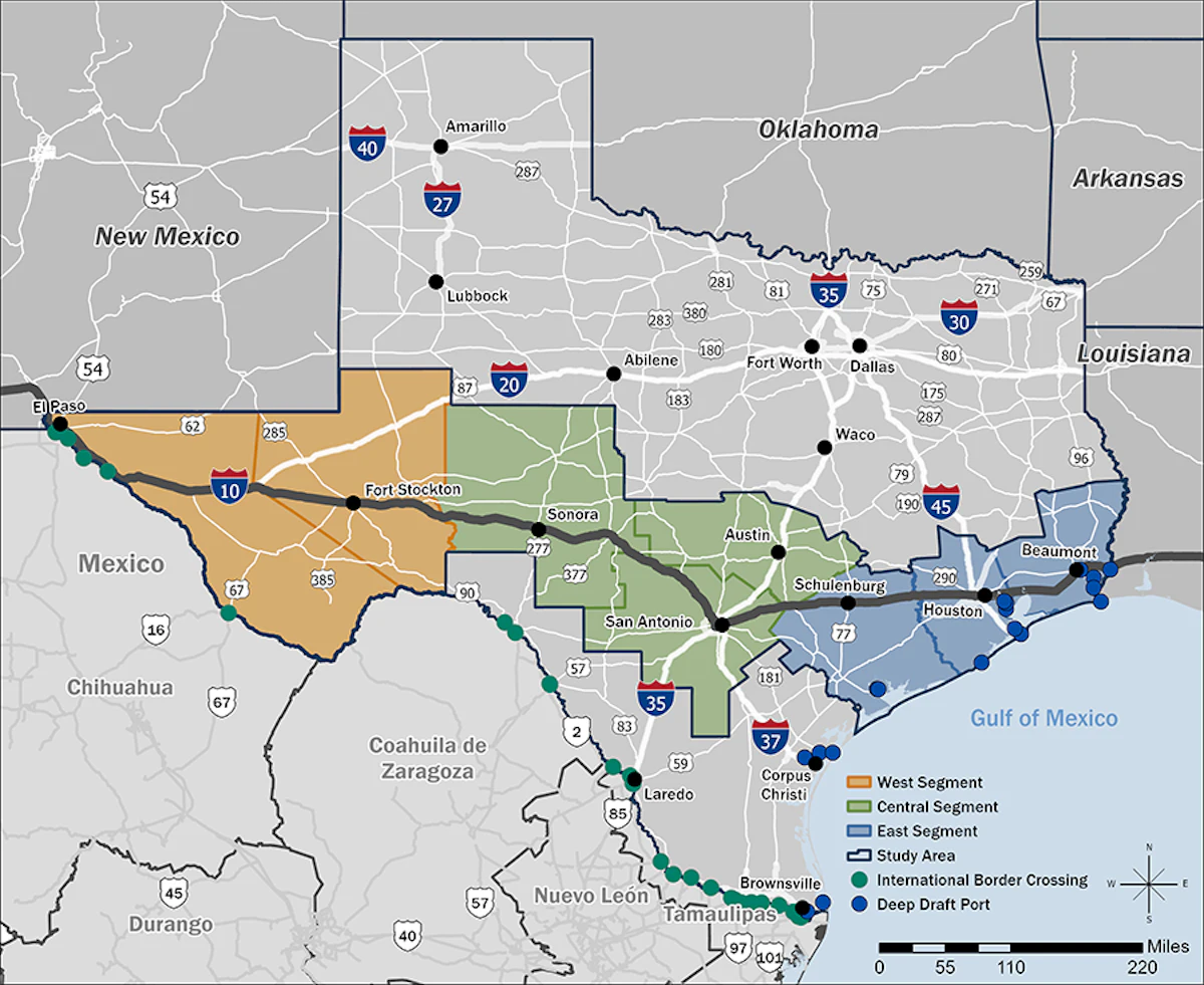 Texas DOT wants parking, other feedback on I-10 corridor to prioritize projects - Vimarsana News