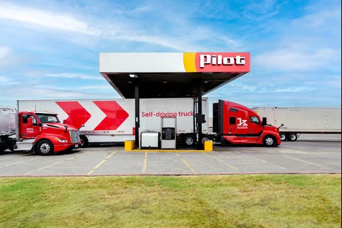 Pilot working to bring autonomous truck services to truck stops - Vimarsana News