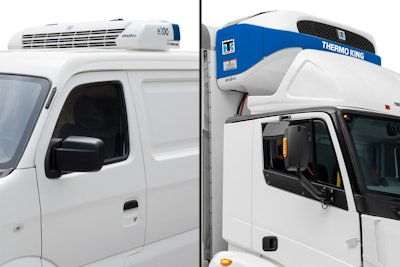 Thermo King e200 and e1000 electric refrigeration units