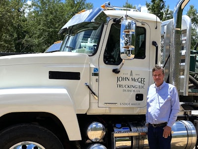 John McGee with Mack Pinnacle