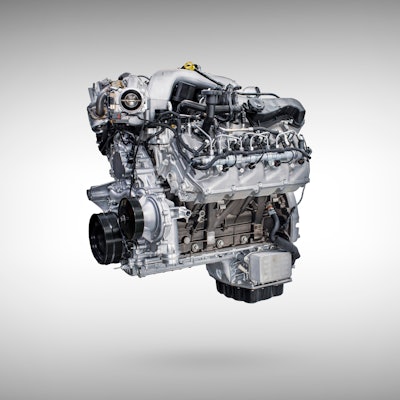 Ford's new High-Output 6.7-liter Power Stroke V8 delivers a big bump in power though we'll have to wait on numbers to see how it compares to the conventional 6.7.