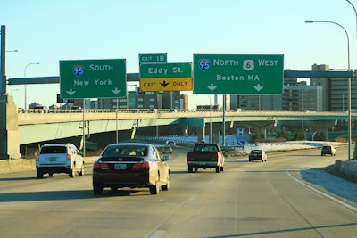 us-6 heading towards I-95