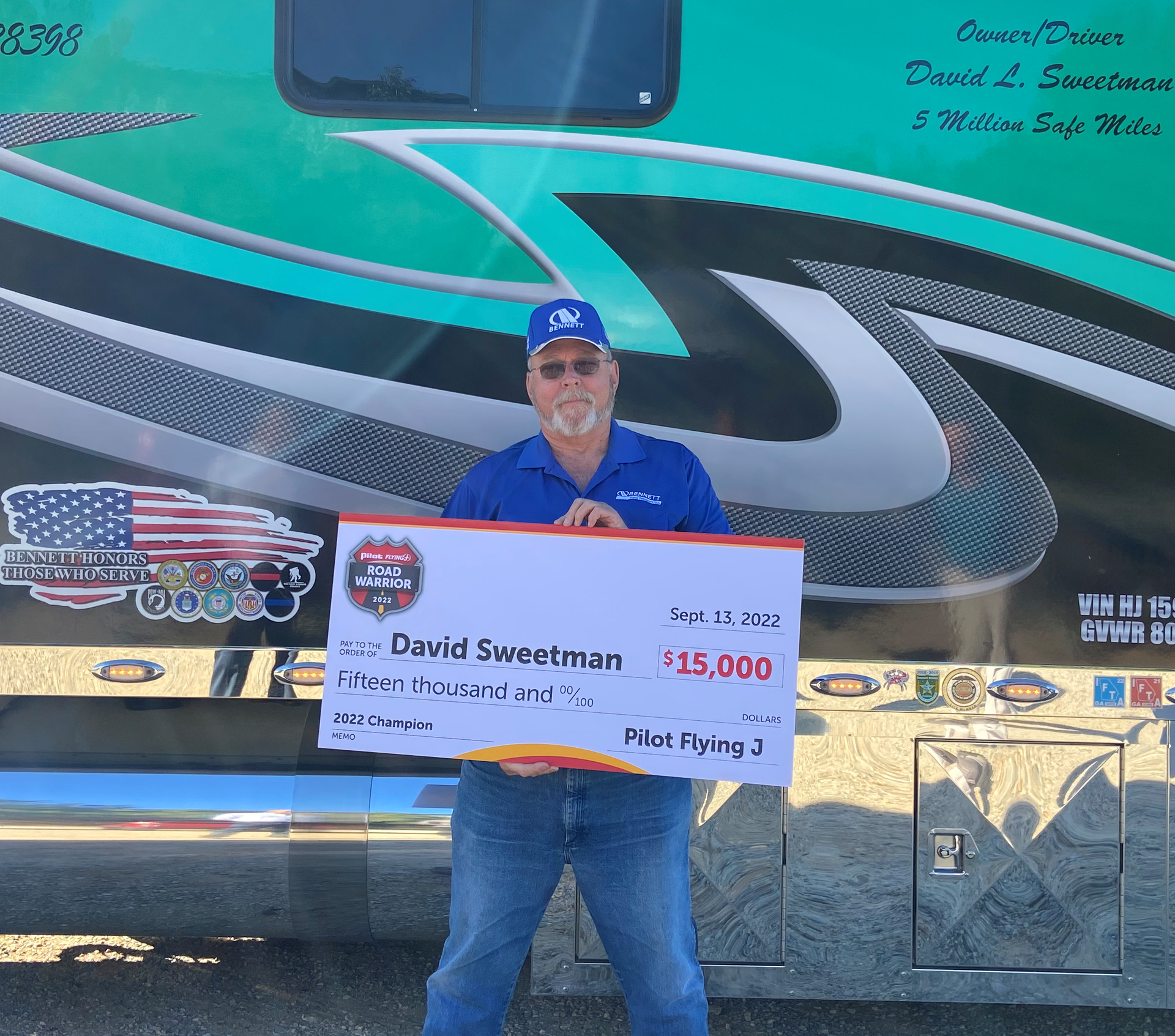 David Sweetman PFJ Road Warrior