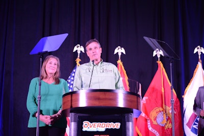 John and Brenda McGee of John McGee Trucking
