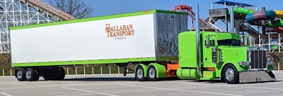 Robert Hallahan's 2022 Peterbilt 389