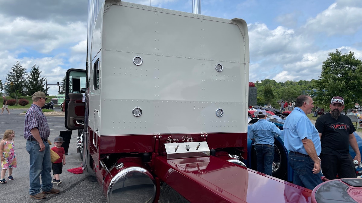 Van Der Zwaag Customs' 'Spare Parts' 1995 Peterbilt 379