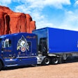 Troy Baumgartner's 2018 Peterbilt 579 and 2023 Mac trailer