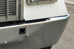 bumper damage to truck