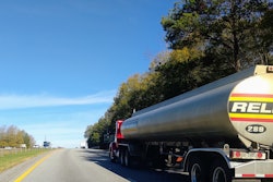 Tanker On Highway