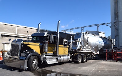 Driver-side view of the Bandit Kenworth