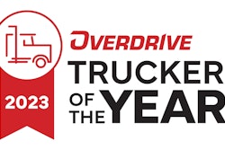Overdrive Trucker of the Year banner/logo