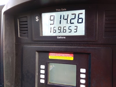 No image defined the owner-operator experience of 2022 quite like the prototype suggested by this one, showing rarely seen per-gallon fuel costs and and gaudy totals. A similar series of photos shared around on social media prompted Overdrive's Gary Buchs in August to drill down into strategies to do more than just live with the all the horror around high fuel.