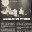 Bachman-Turner Overdrive August 1975 feature in Overdrive