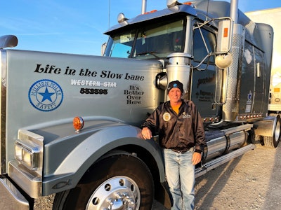 Jay Hosty and his 2006 Western Star