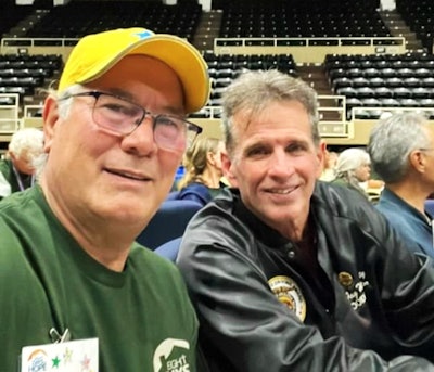 Jay Hosty with Gary Buchs