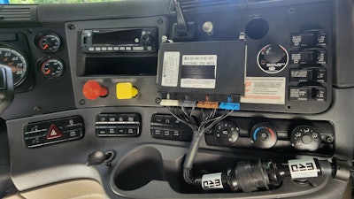 ERD Powertrain CPC4 kit on truck dash
