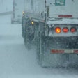 trucks in winter weather
