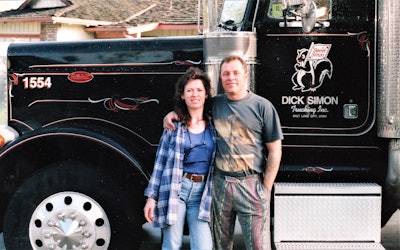Chris and Ruth Smith at Dick Simon Trucking