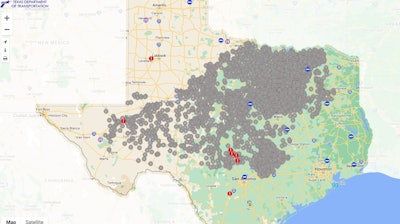 drive texas snow ice advisory