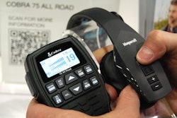 Cobra's 75 all road CB and Blue Parrot headset