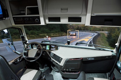 Driverless truck cab