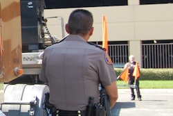 inspector flagged heavy haul rig