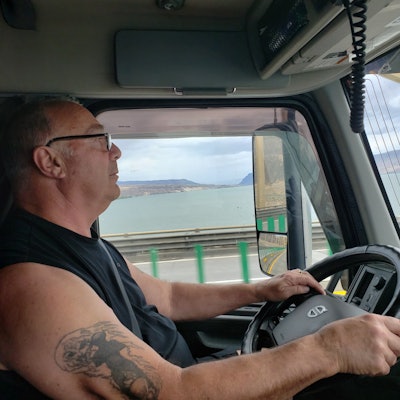 Kelvin Schmidt driving