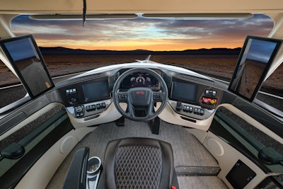 Peterbilt SuperTruck Interior