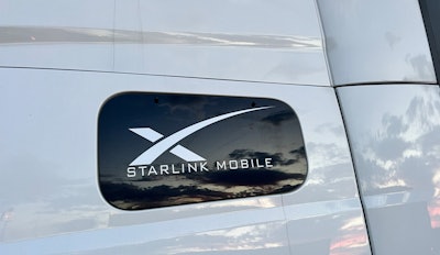 For operators with heavy mobile data needs on the road, Bailey recommends the Starlink and says he knows of at least five or six other vehicles with a similar setup.