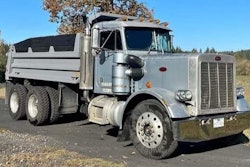 Terry Burgess' 1976 Peterbilt 359 dump truck