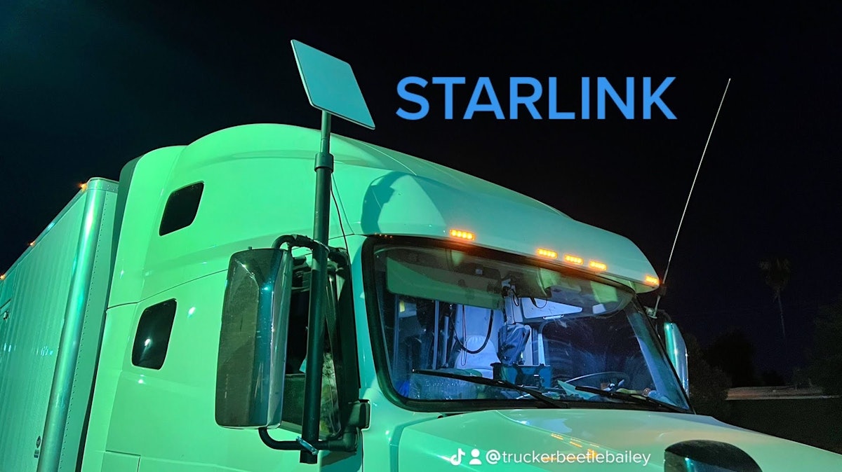 Starlink dish mounted on a truck: A hack for strong internet?